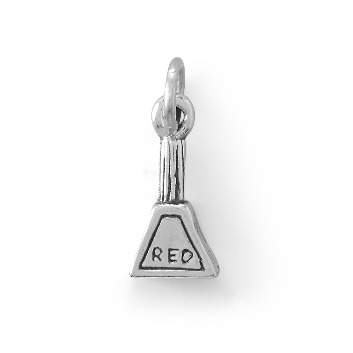 Oxidized 3D "Red" Nail Polish Bottle Charm