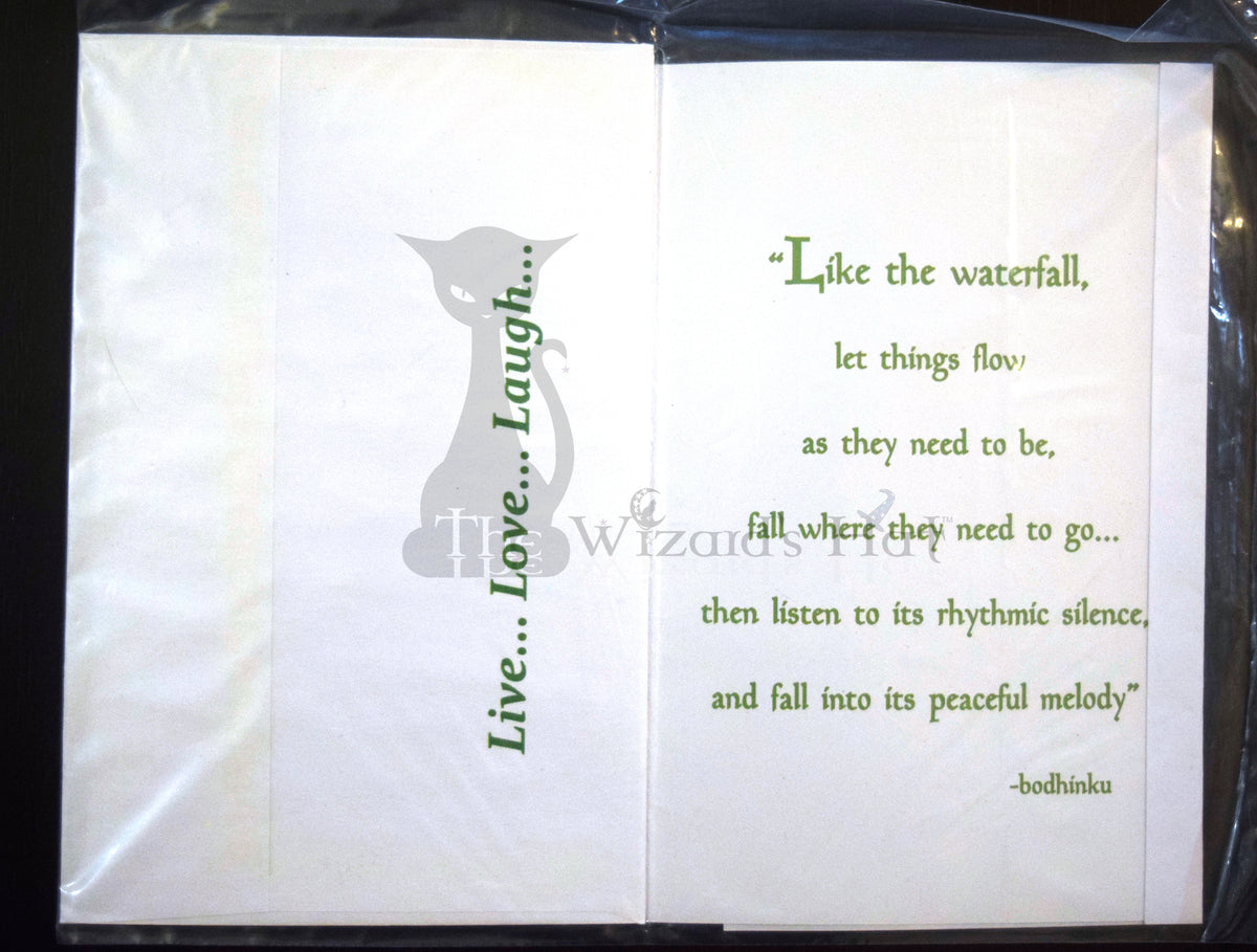 Namaste Zen Stones - Handcrafted All Occasion Greeting Card