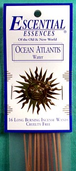 16/pk Ocean Atlantis escential essences incense sticks
