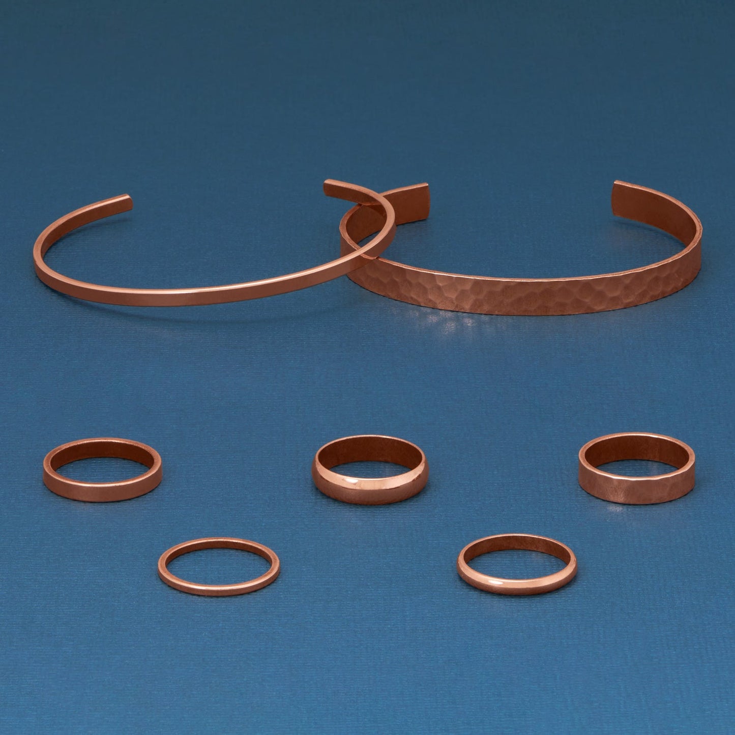 4.7mm Domed Solid Copper Ring