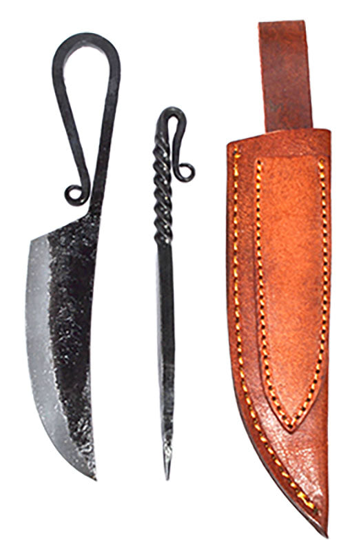 Two-Piece Stainless Steel Medieval Feast Food Picker Set