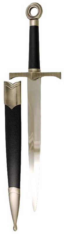 Hand-Forged Black Steel Medieval Athame Ritual Dagger