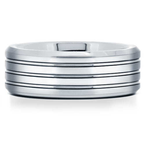 Classic Brushed Tungsten Carbide Wedding Band - WRTG0104