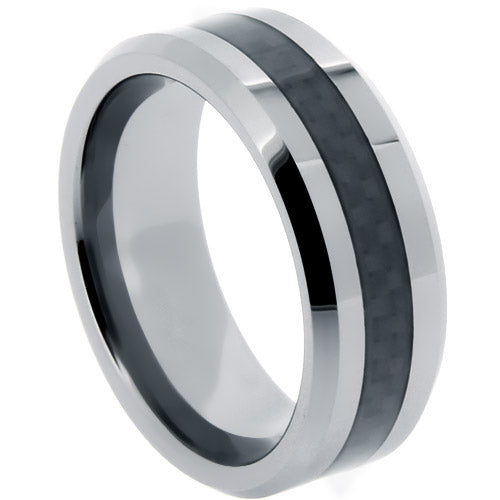 Premium Brushed Tungsten Carbide Wedding Band - WRTG9504