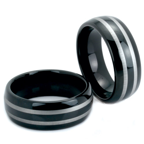 Premium Brushed Tungsten Carbide Wedding Band - WRTG9541