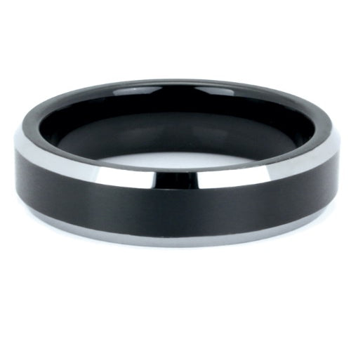 Polished Tungsten Carbide Wedding Band - WRTG9545A