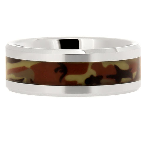 Polished Tungsten Carbide Wedding Band - WRTG9616