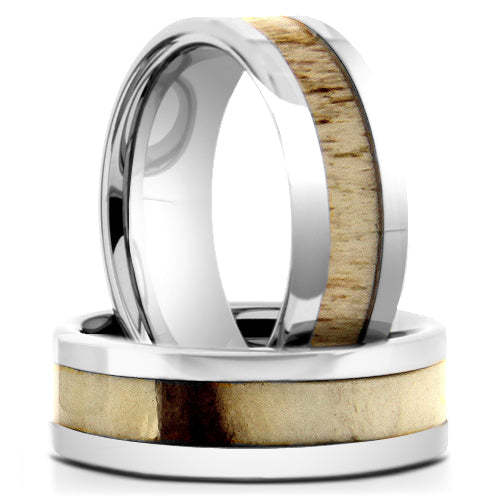 Polished Tungsten Carbide Wedding Band - WRTG9630