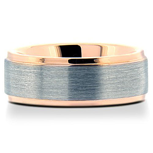 Polished Tungsten Carbide Wedding Band - WRTG9708W