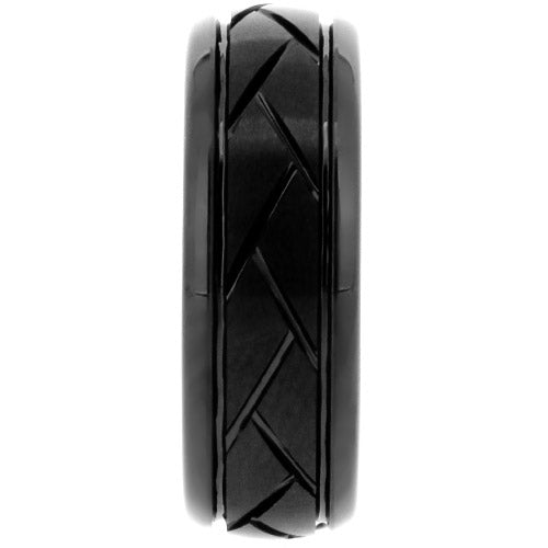 Handcrafted Minimalist Ceramic Ring - WSR4567