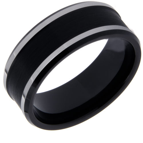 Premium Brushed Tungsten Carbide Wedding Band - WTG2870