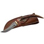 Handcrafted Bone Stag Handle Athame Ritual Dagger
