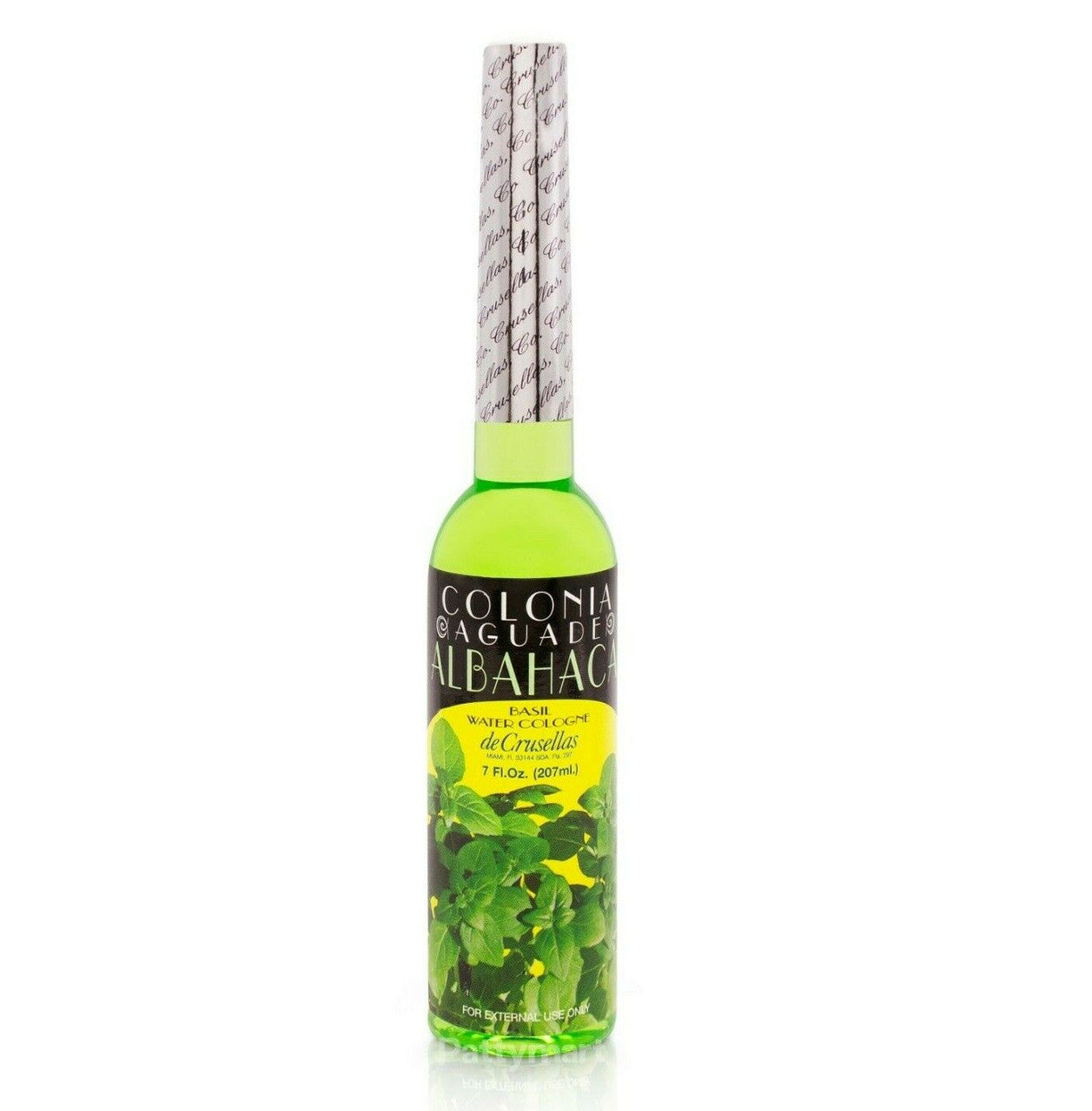 Basil Water Cologne, 7.5 oz Refreshing Fragrance