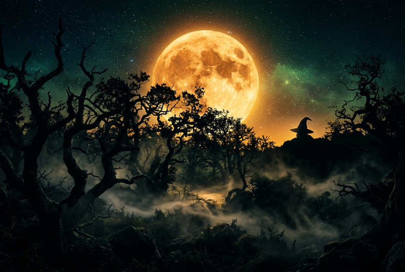 Hunters moon in october