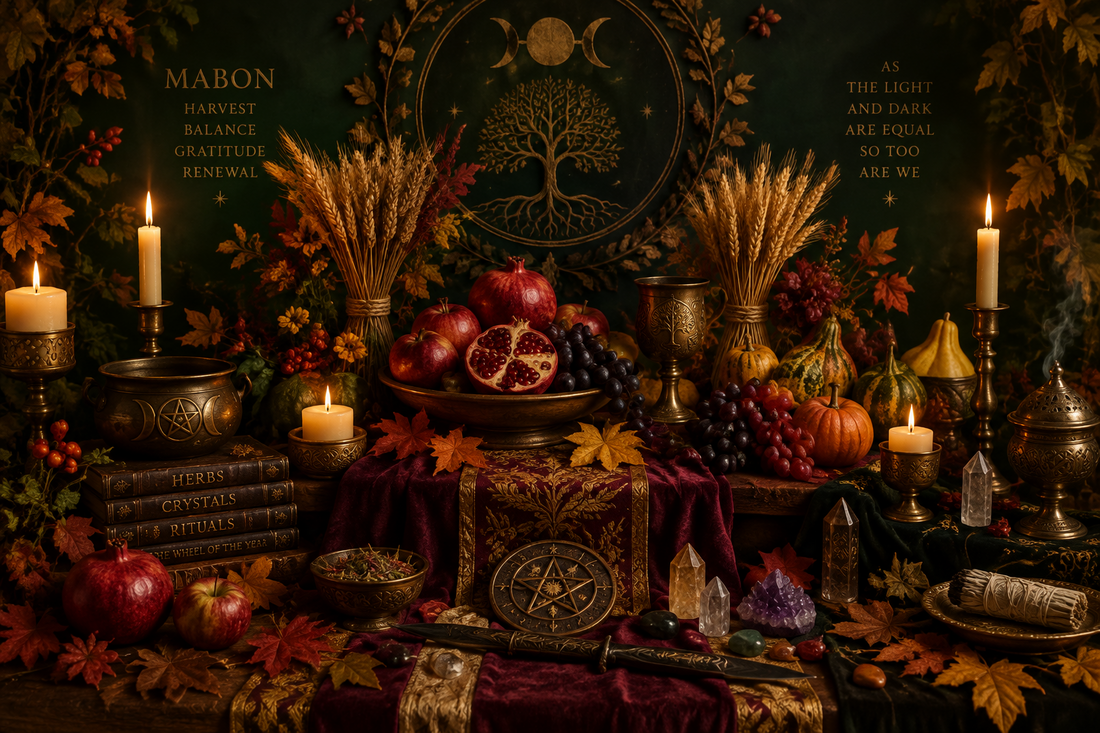 create your Mabon altar and celebrate