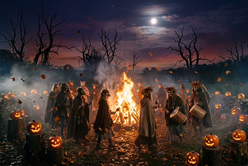Samhain Blessings, origin of Samhain.