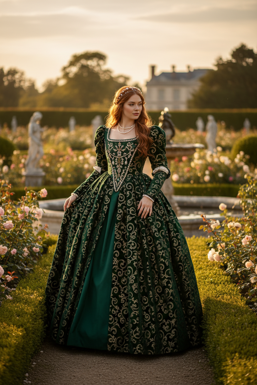 Step into another era with our collection of Renaissance and Period Style Clothing.