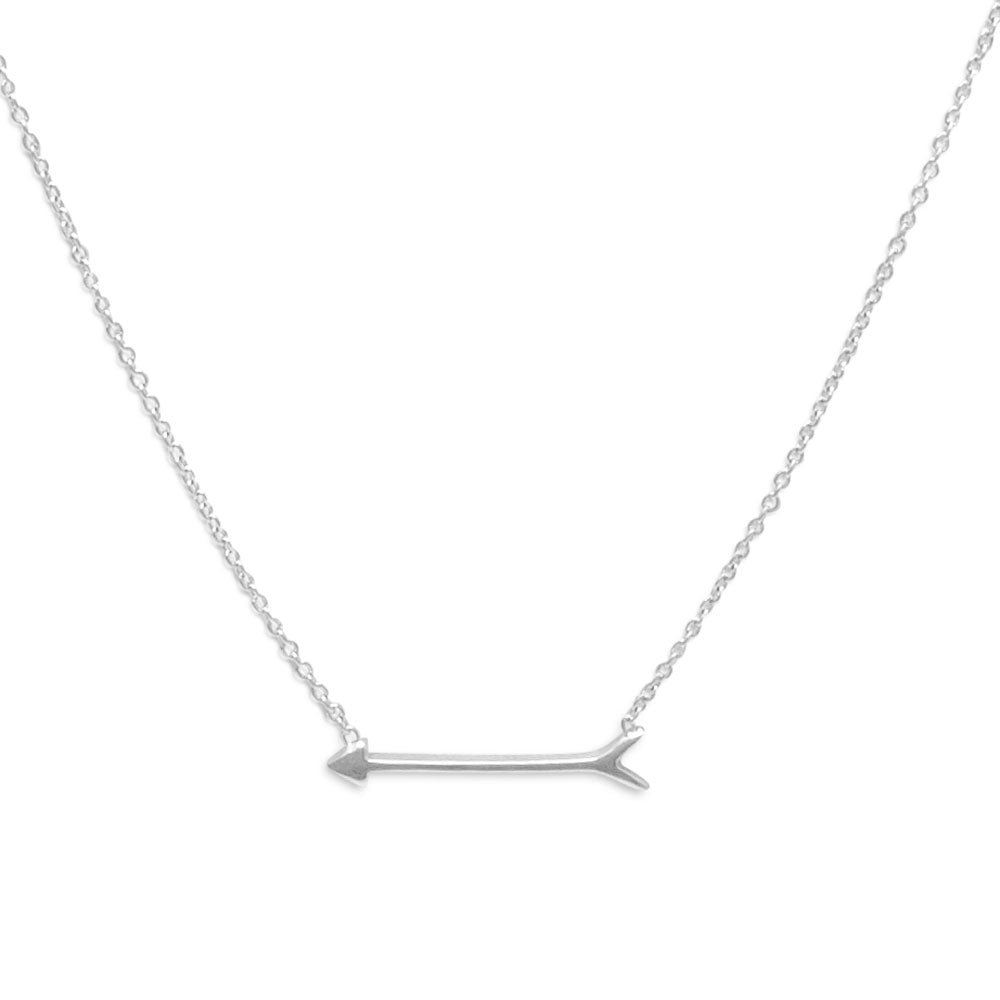 16" + 2" Arrow Design Necklace