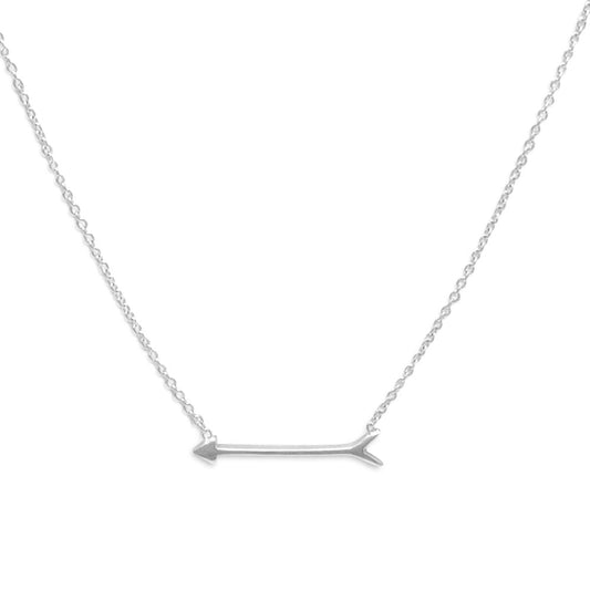 16" + 2" Arrow Design Necklace