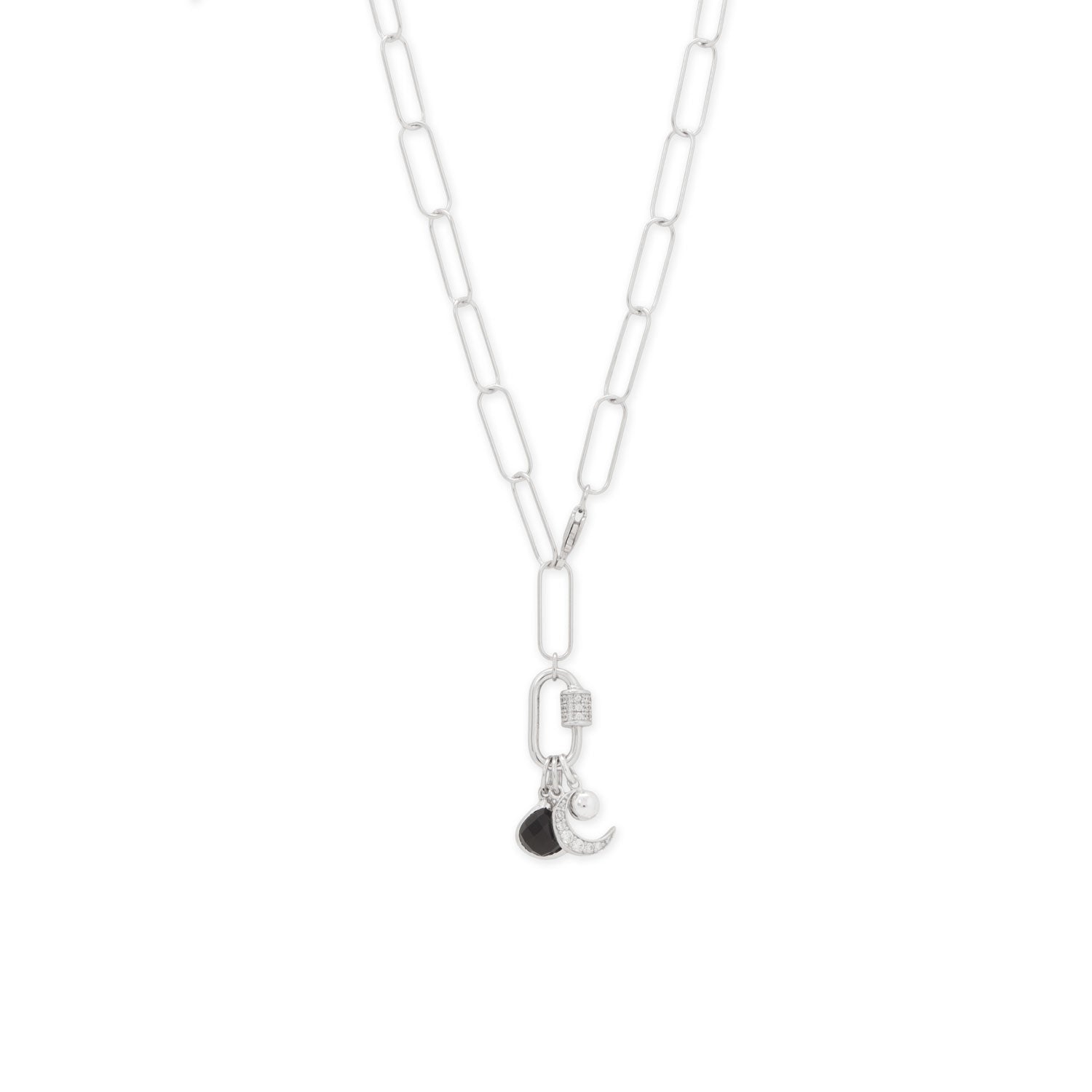 Silver 4.8mm Ball Drop Charm
