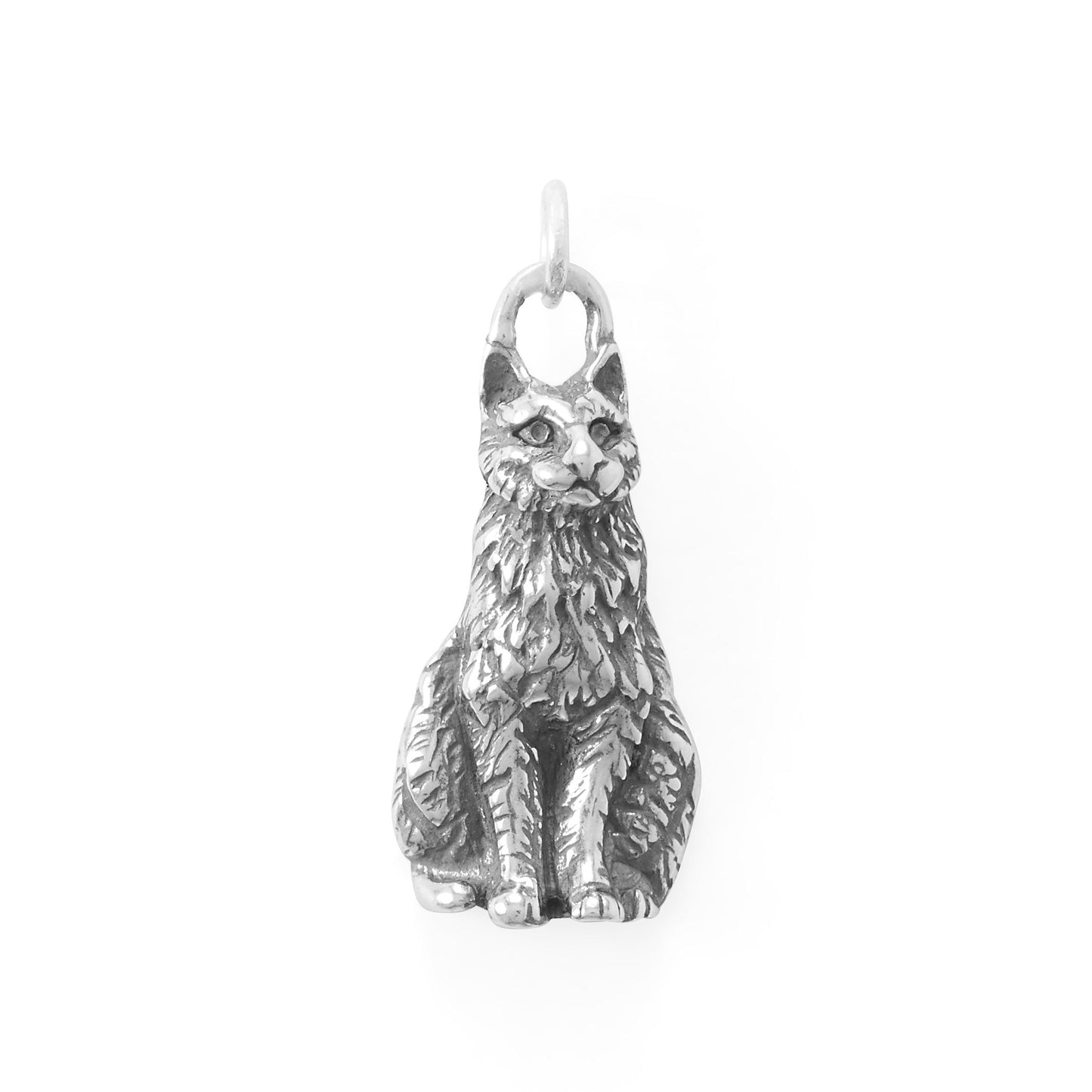 Silver or Gold Purr-ecious Cat Charm