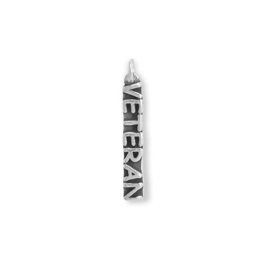 Oxidized VETERAN Charm