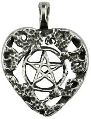 Empowered Love Amulet - Handcrafted Spiritual Protection Pendant