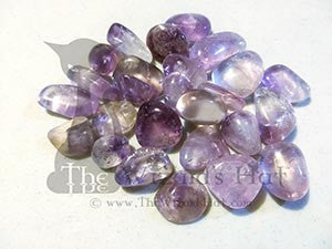 1 Natural Tumbled Amethyst Crystal Gemstone