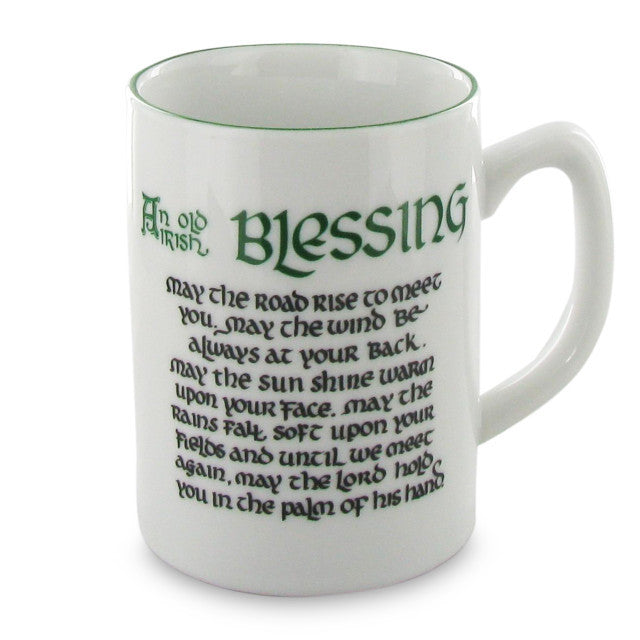 Bewleys Shamrock Irish Blessing Ceramic Coffee Mug