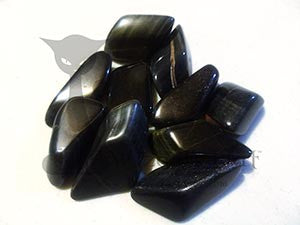 1 Piece Natural Tumbled Blue Tiger's Eye Gemstone