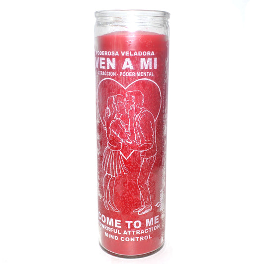 Come To Me Red jar candle