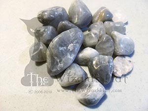 Natural Cat's Eye Stone Crystal - Tumbled Gemstone