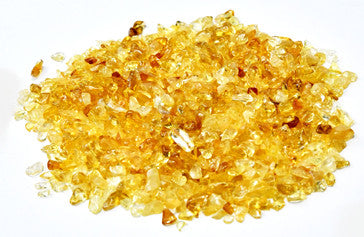 1 oz Tumbled Mini Citrine Crystal - Heat Treated Gemstone
