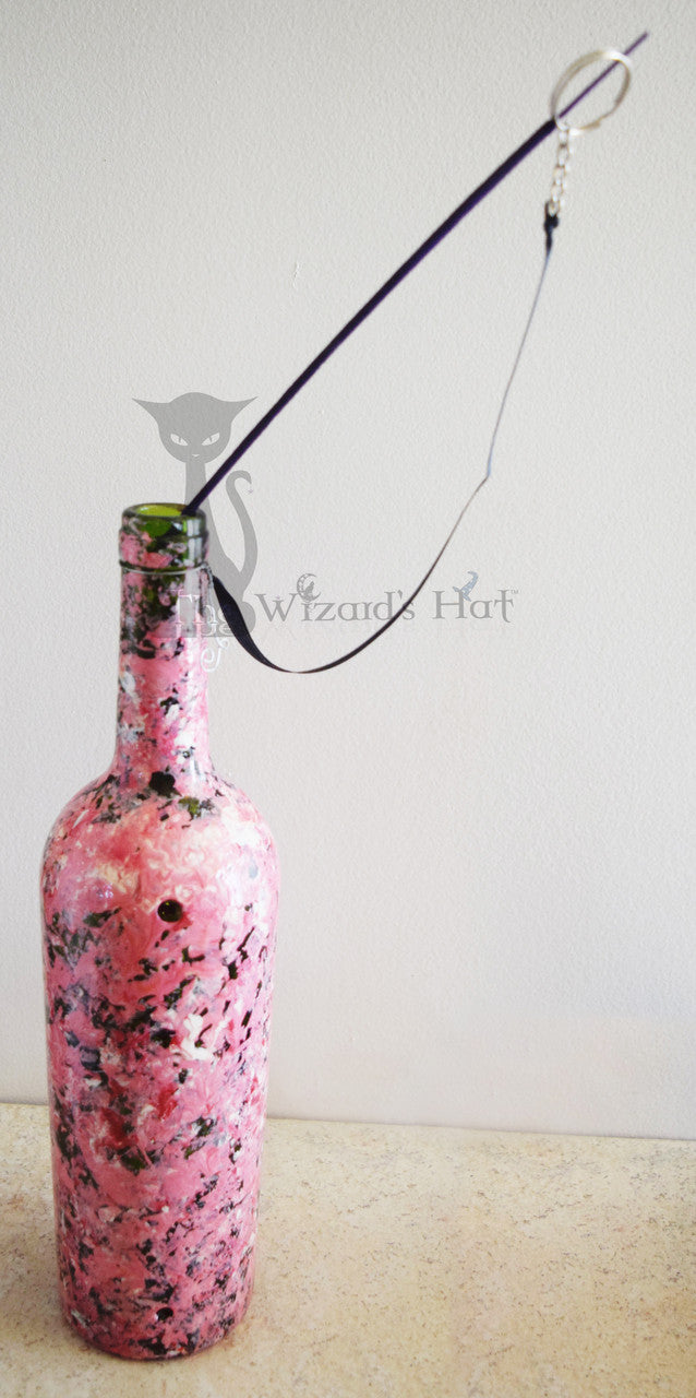 Decorative Smoking Incense Bottle Burner - Available in Pink, White, Silver, and Red