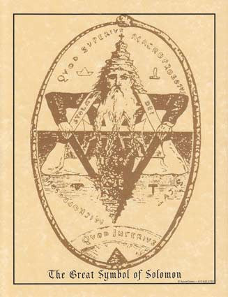 Solomon King Vintage Art Print Poster