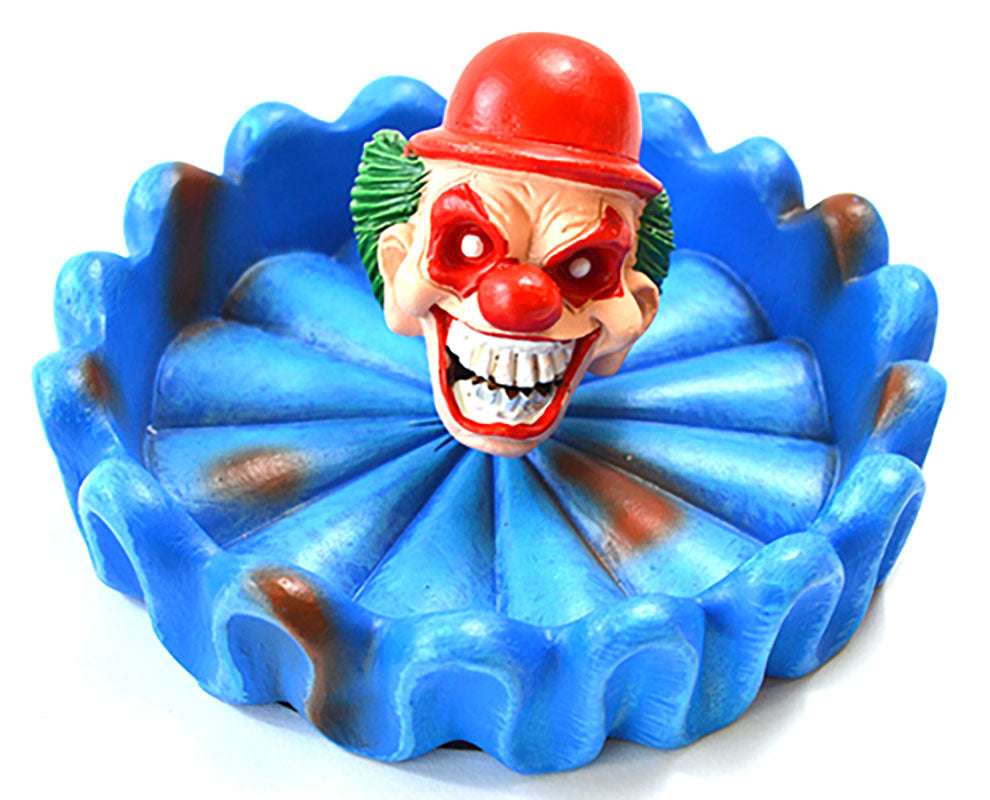 4 1/2" Bobblehead Clown ashtray