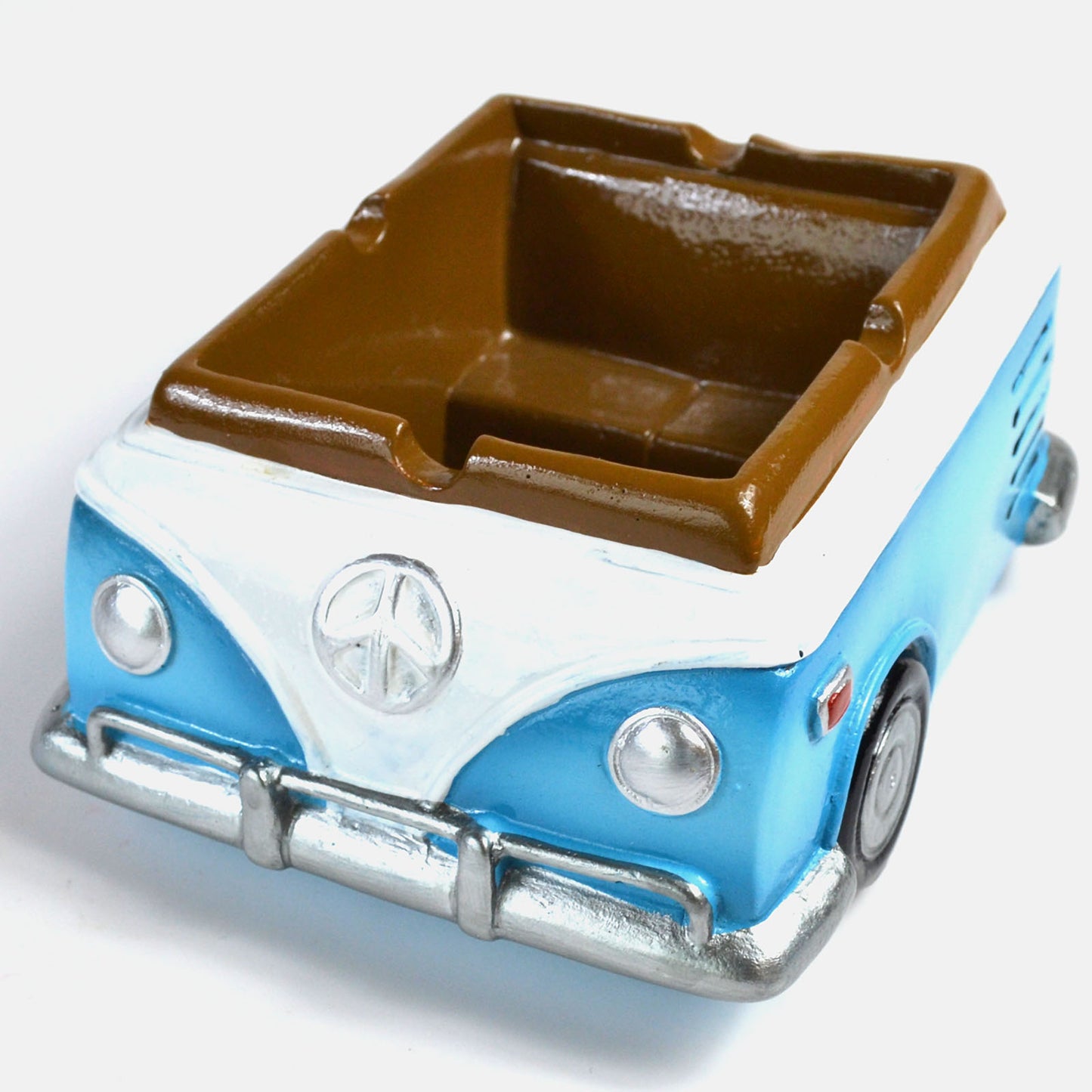 4" x 5" Retro Hippie Love Van ashtray