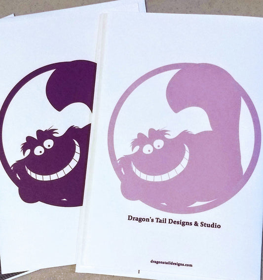 Cheshire Cat Whimsical All Occasion Greeting Card
