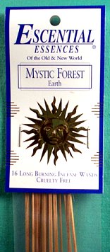 16/pk Mystic Forest escential essences incense sticks