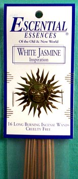 16/pk White Jasmine escential essences incense sticks