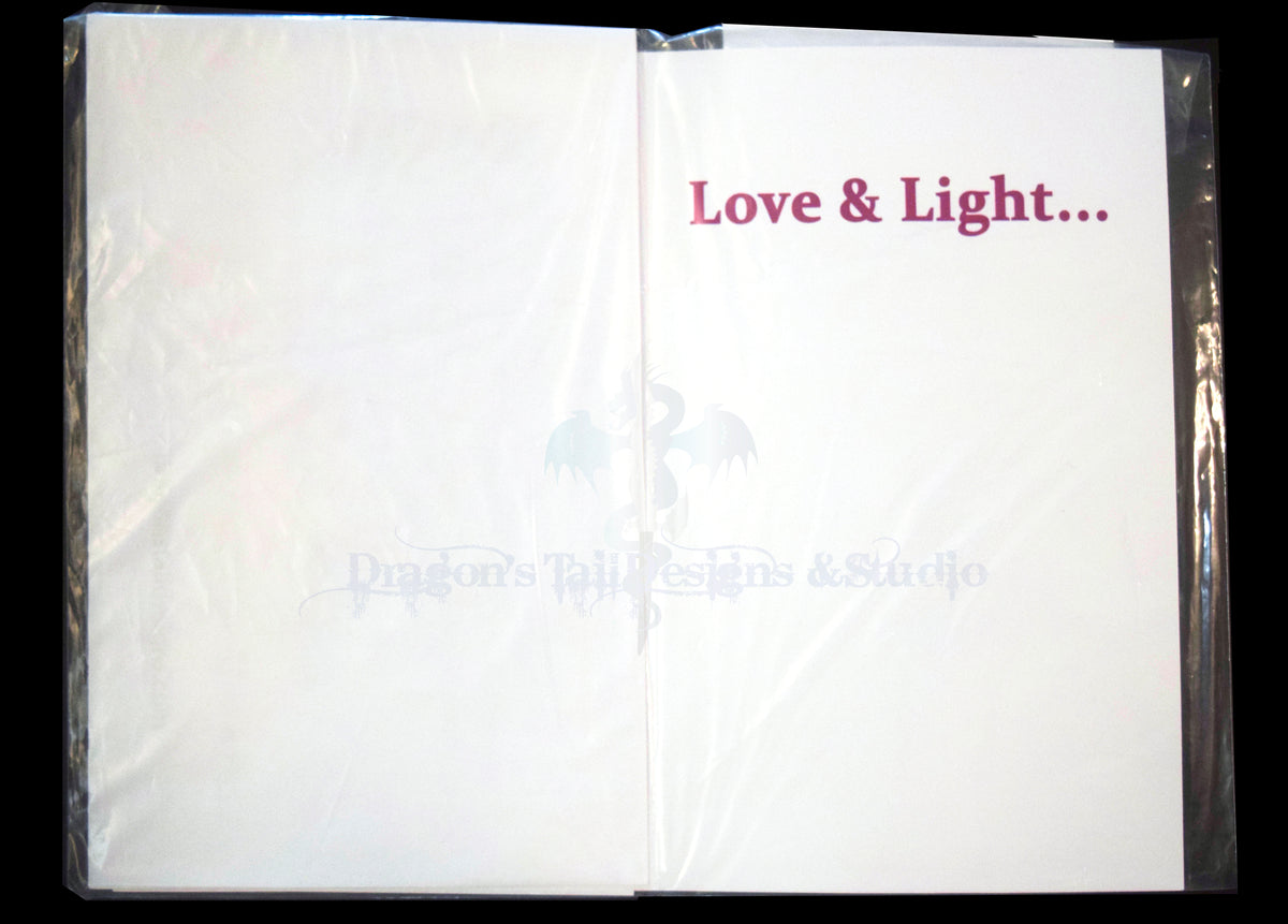 Om Lotus Handcrafted All Occasion Greeting Card