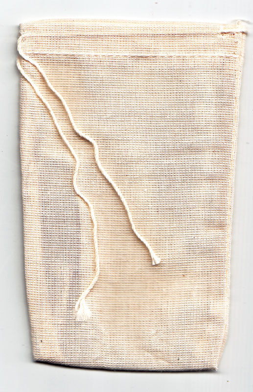 12-Pack Organic Cotton Reusable Tea Bags for Loose Leaf Tea