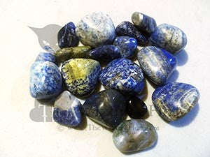 Natural Lapis Lazuli Tumbled Crystal Stone - 1 Piece
