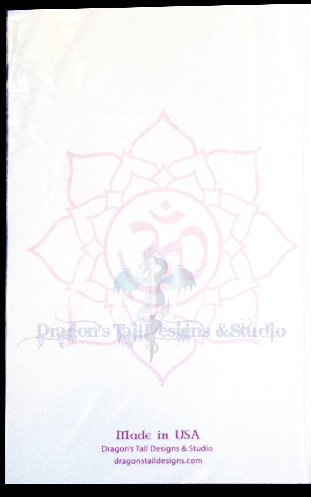 Om Lotus Handcrafted All Occasion Greeting Card