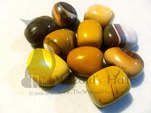 1 Piece Natural Tumbled Mookite Jasper Crystal Gemstone