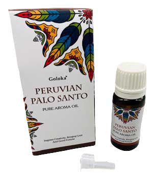 Goloka Peruvian Palo Santo Essential Oil - 10ml Bottle