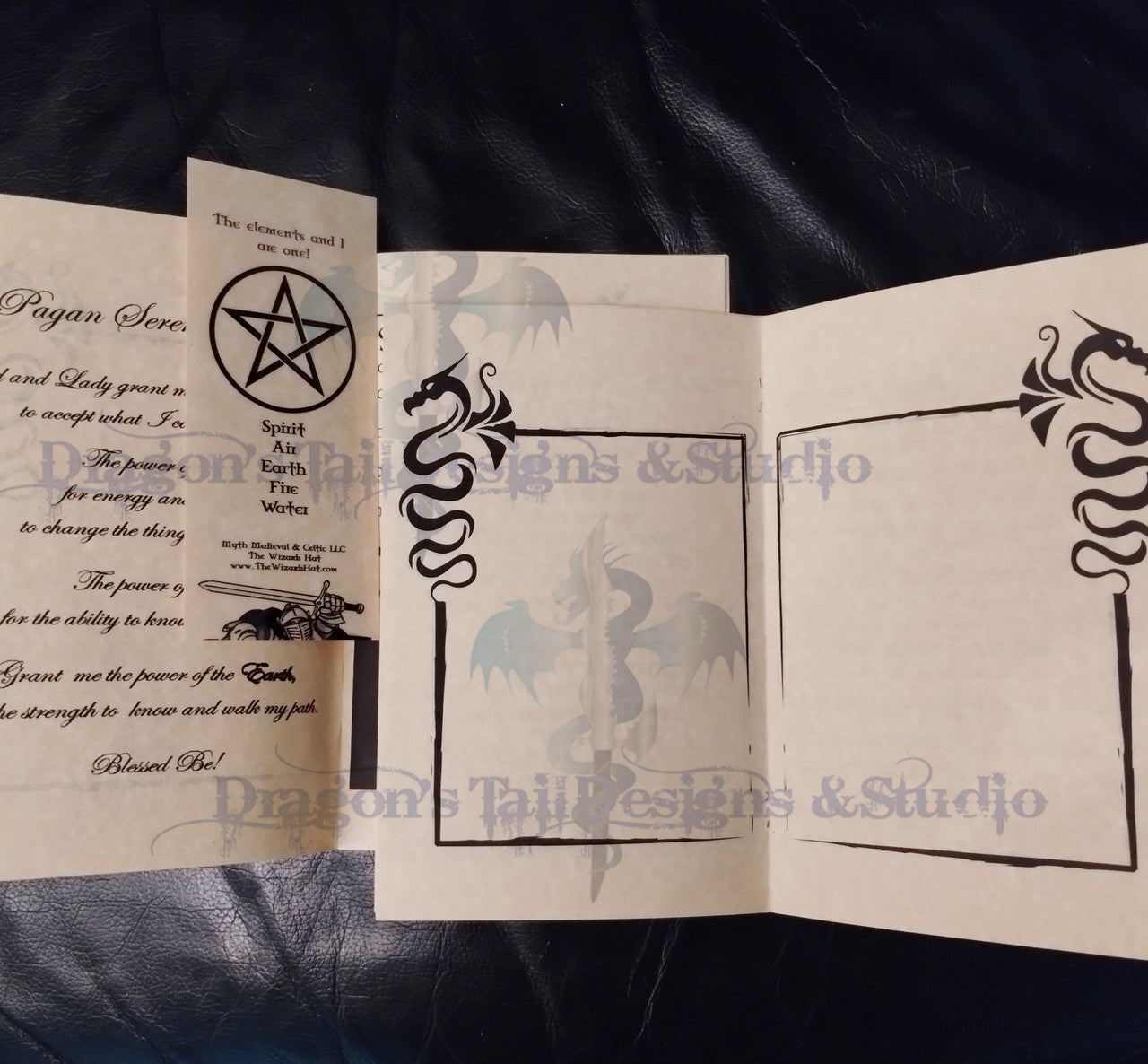 Triple Goddess Grimoire, Book of Shadows, and Ritual Spellbook