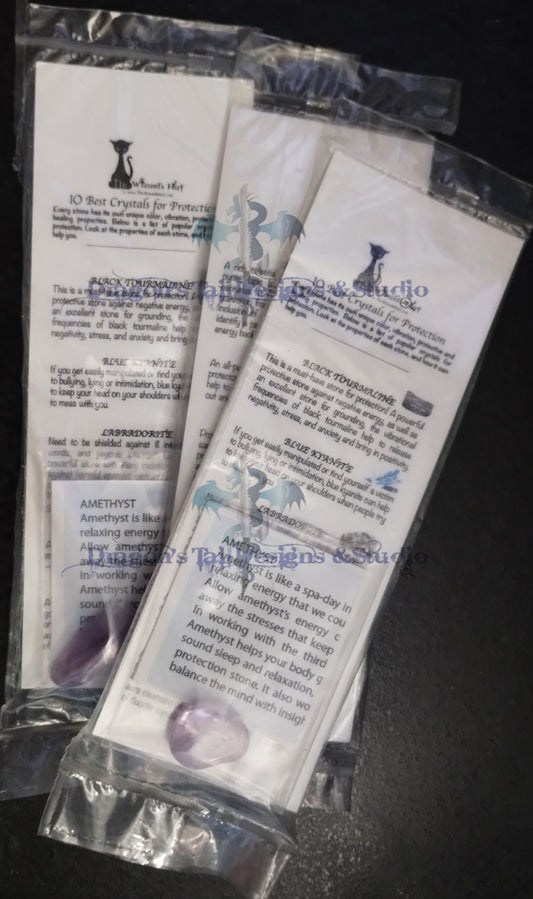 10 Best Crystals for Protection: Amethyst Gemstone Bookmark