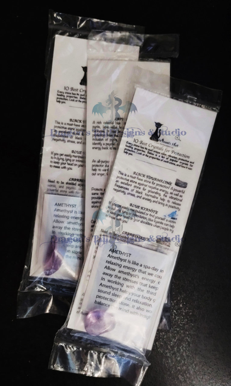 10 Best Crystals for Protection: Amethyst Gemstone Bookmark