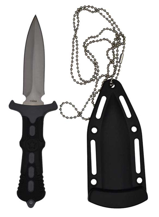Handcrafted Gray Star Neck Athame Ritual Dagger
